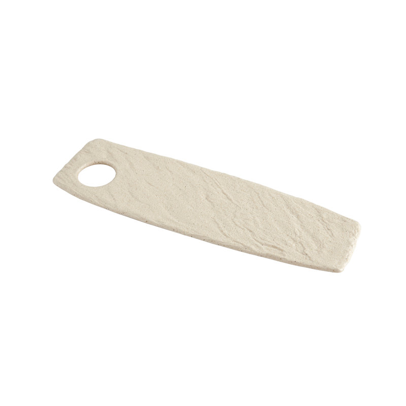 Fortessa Slayte Serving Tray, 0.5" H x 12.75" W x 3.8" D, Black