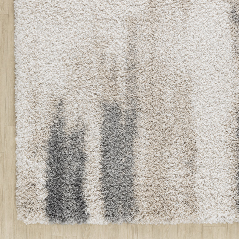 Clareon Performance Abstract Indoor Rug, Runner 2'2" x 6'