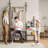 Rasheida 40.6 " Wide Hall Tree with Shelves and Storage Bench-980353790