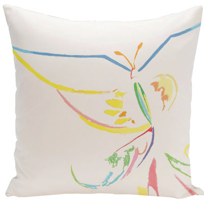 Abstract Reversible Throw Pillow