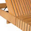 Ensemble de chaises longues d'extérieur, bois d'acacia avec coussins - options crème et gris foncé, dossier réglable à 6 positions