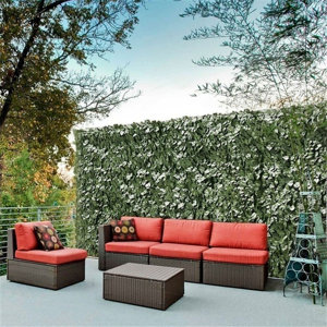 5 Ft. H X 10 Ft. W Ivy Polyethylene Fence Panel