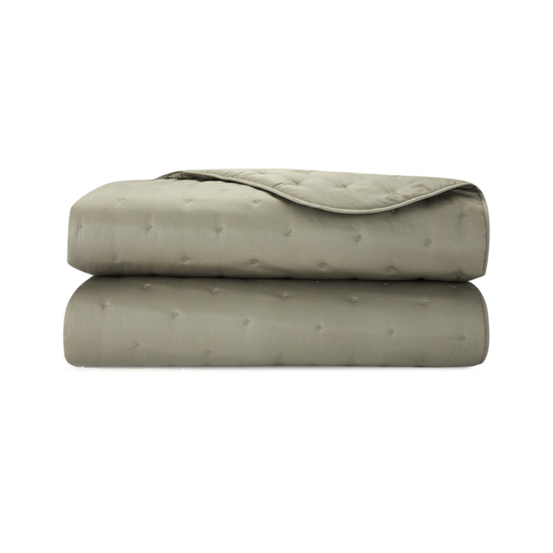 Coverlet, Twin Coverlet/Bedspread, Kaki