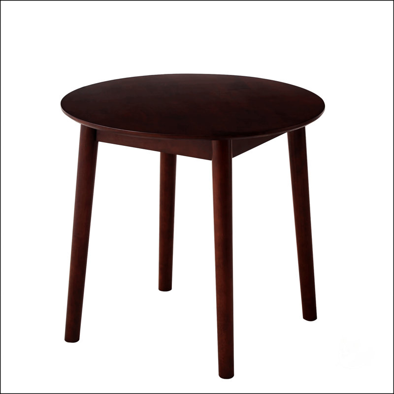 Table ronde en noyer, Noyer
