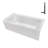 Streamline 60 in. x 30 in. Acrylic Left-Hand Drain Alcove Bathtub in Glossy White With External Drain-101699045