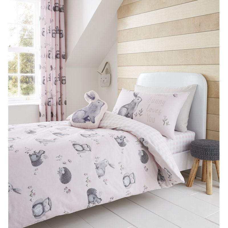Woodland Friends Easy Care Fitted Sheet, Single (3')