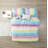 ALEX + BELLA Rainbow Ruched Pink Soft Microfiber Comforter Set-190932660