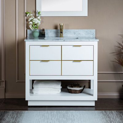 43'' Single Bathroom Vanity with Top