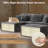 No Assembly Required Compression Packed 3-piece Cloud Modular Upholstered Boneless Sectional Sofa-1539978072