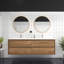 Meuble-lavabo mural double l 71 po x P 19,6 po x H 21,75 po Aurik-77133001