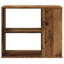 Maheer Solid Wood Floor Shelf End Table-1269390493