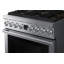 36" Pro-Range 6 Burners, Transitional, Silver, NG/LP-1804284001
