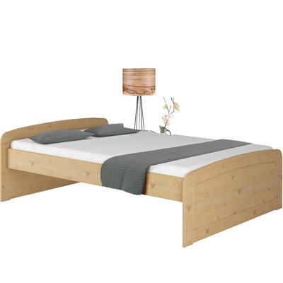 Adamo EU Double - 140 X 200 Cm Solid Wood Bed