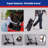 4-Wheel Remote Folding Mobility Scooter For Adults And Seniors, Super Lightweight And Compact Plus Nfc Electric Foldable Mobility Scooter With Suspenion Capacity.