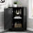 Adjustable Shelf Black Triangle Bathroom Cabinet, , Space Design Corner For Optimal Space Management-200363972