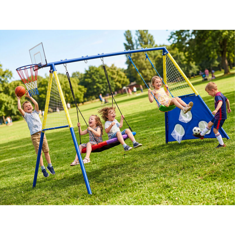 YC saucer swing 40"  -Rainbow