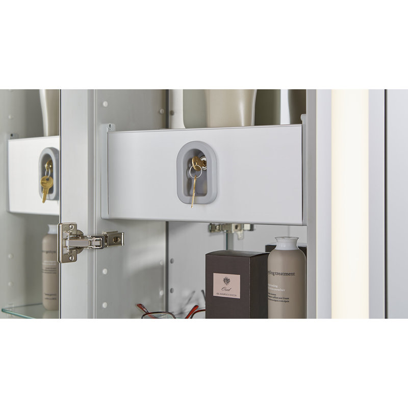Wall Safe with Key Lock, 20", 4"