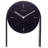 Analog Wood Quartz Movement / Crystal Tabletop Clock in Black