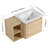 Single Bathroom Vanity With Ceramic Top-1306304847-1275709666
