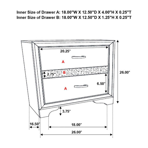 Dimensions du produit