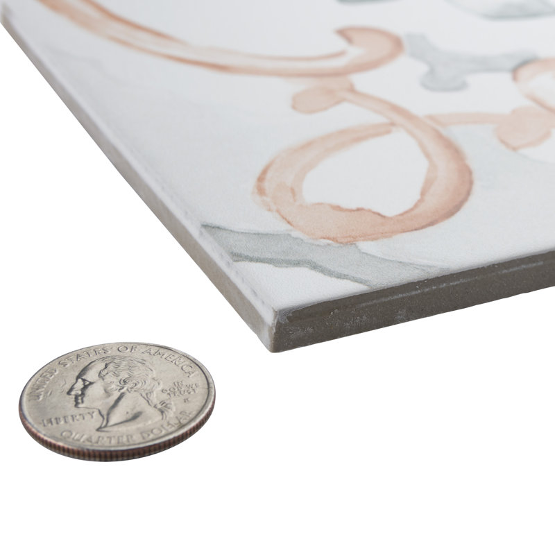 Saint Germain 6" x 6" Porcelain Wall & Floor Tile