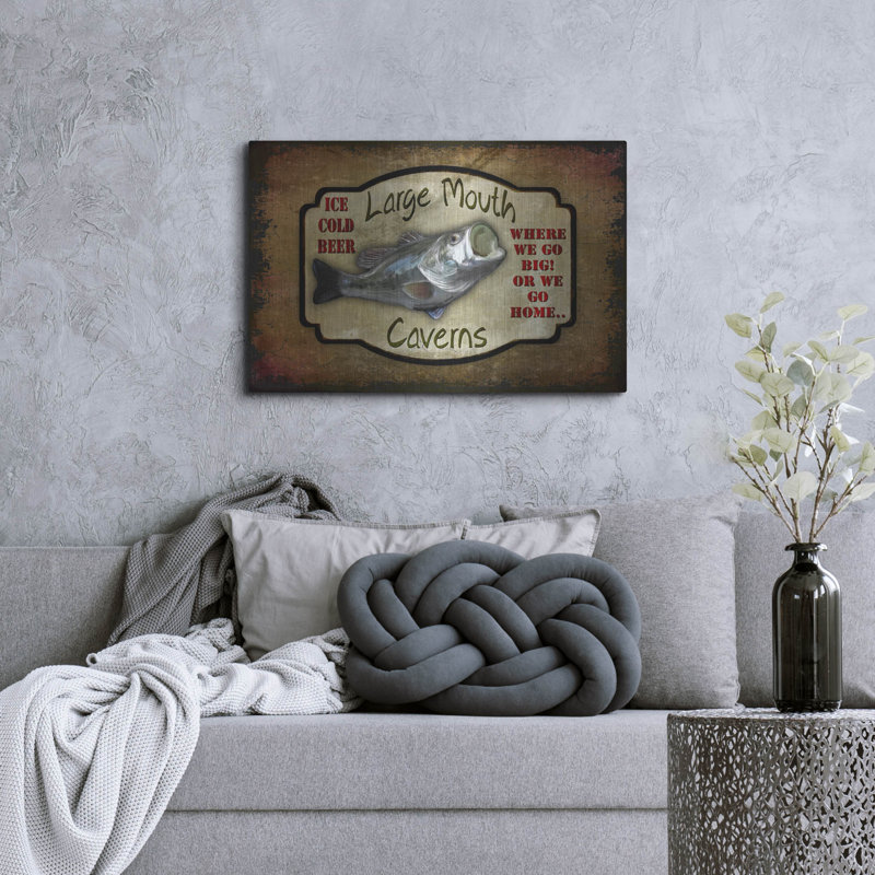 «Large Mouth Cavern II» par Lightbox Journal, H 24 po x l 36 po