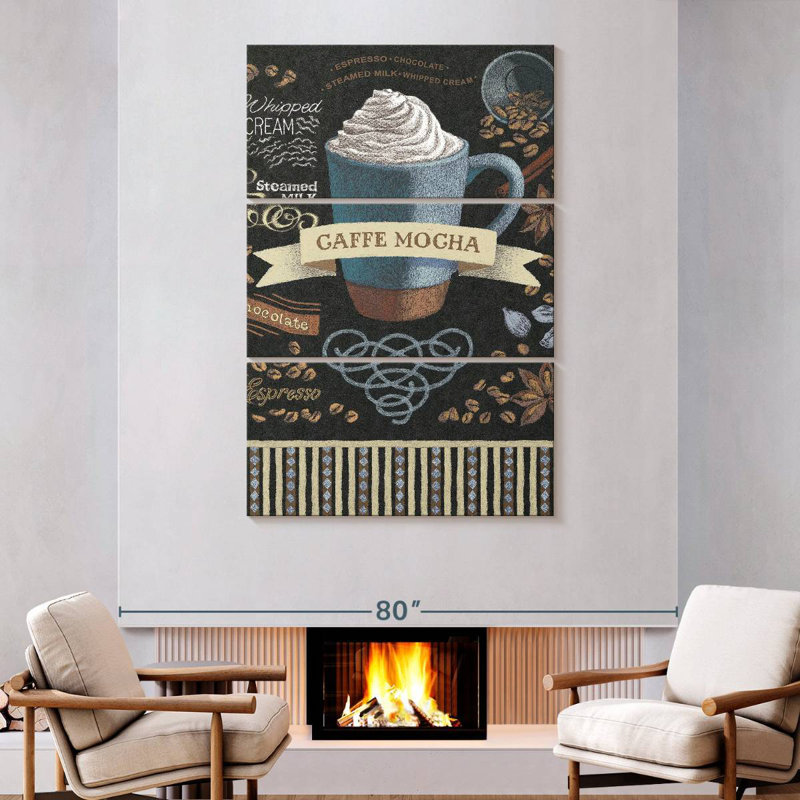 Yarlin Caffe Mocha, 74" H x 48" W