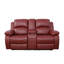 Canapé inclinable 69 po en cuir Vegan-1873966241