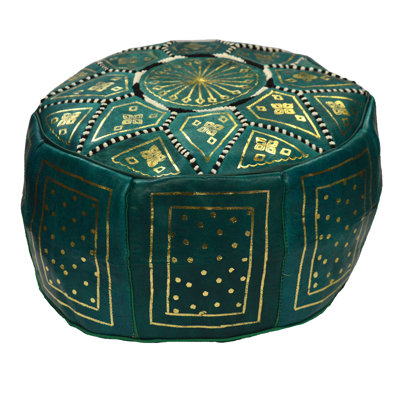 Bagley Leather Ottoman