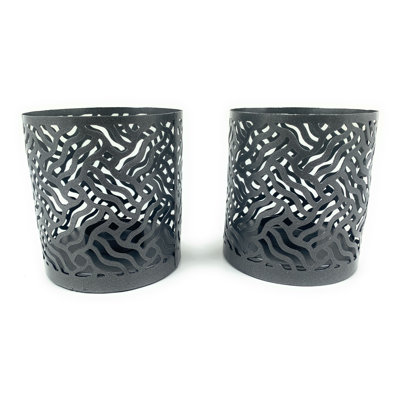 3.9'' H Metal Tabletop Tealight Holder