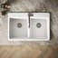 Riverby 33 In. Top-Mount Double-Bowl Kitchen Sink-1017940968-1017940973-1035019176