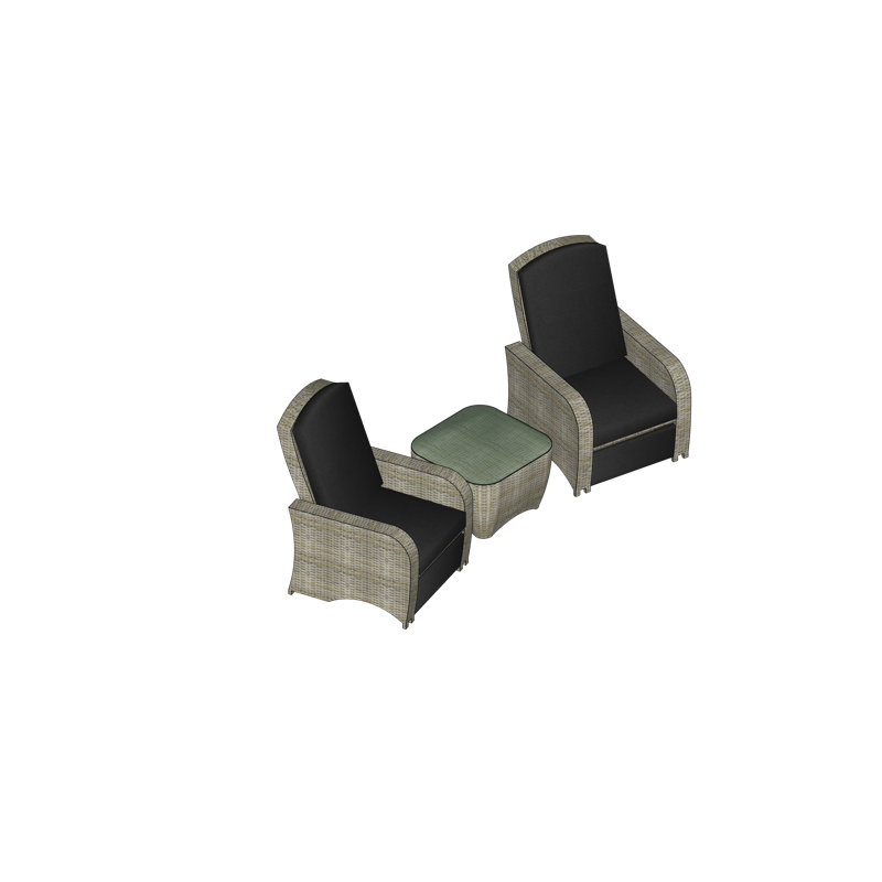 Diva Metal 2 - Person Seating Group with Cushions