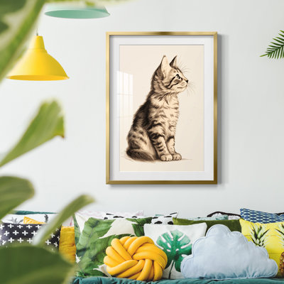 Vintage Animal Print IV - Imprimé encadré