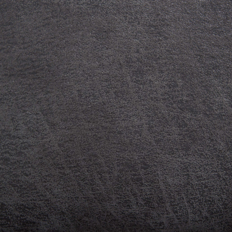 Power Reclining Sectional, Charcoal Faux Leather