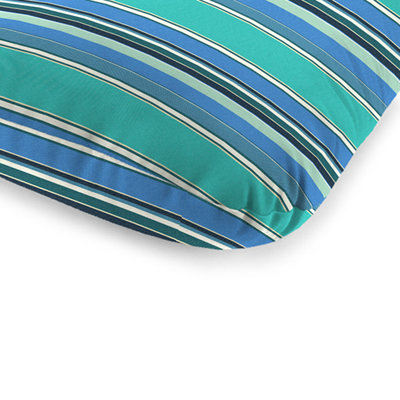 Sunbrella 74" x 22" Outdoor Chaise Lounge Cushion with Ties and Loop