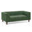 Pet sofa with backrest and armrests