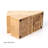 X－MAX FURNITURE 19 Slot Knife Block
