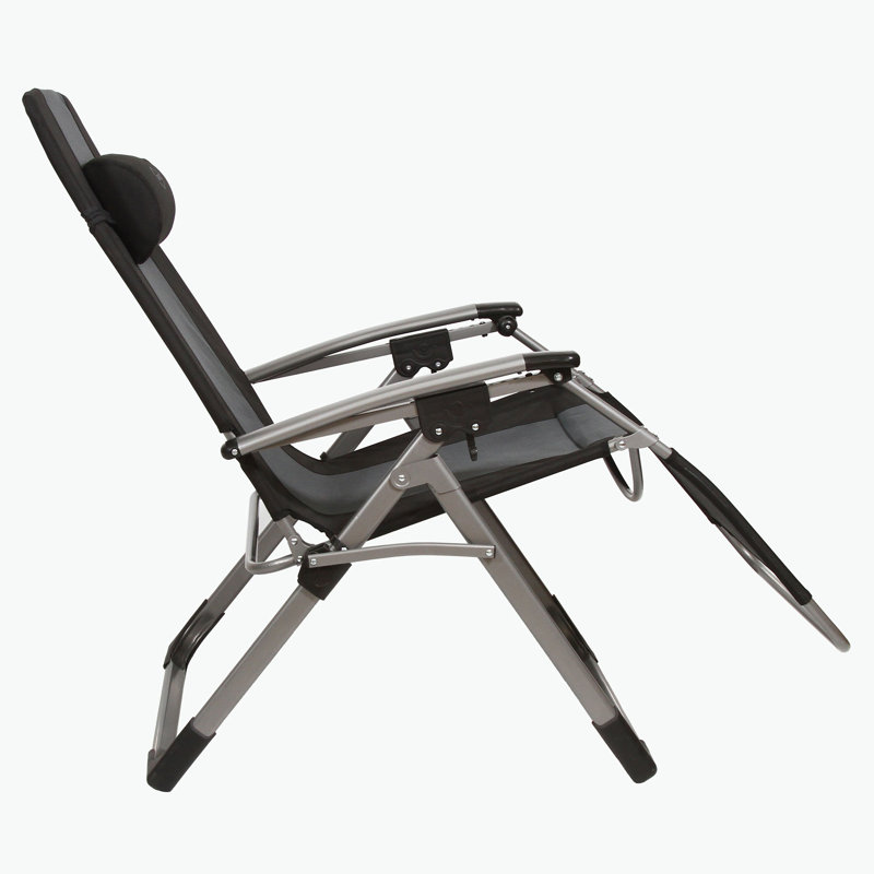 Fauteuil inclinable inclinable Kamp-Rite, Noir