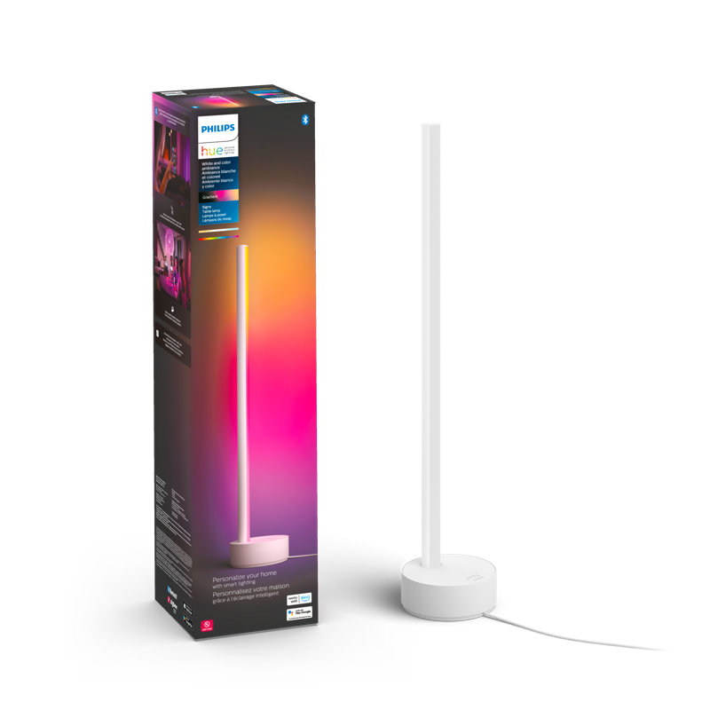 Table de dégradé Philips Hue Signe, Blanc