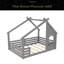 Lit de maison avec fenêtre et petite tablette, lit en bois massif avec toit en forme de maison, pas besoin de sommier-953043721-953043716