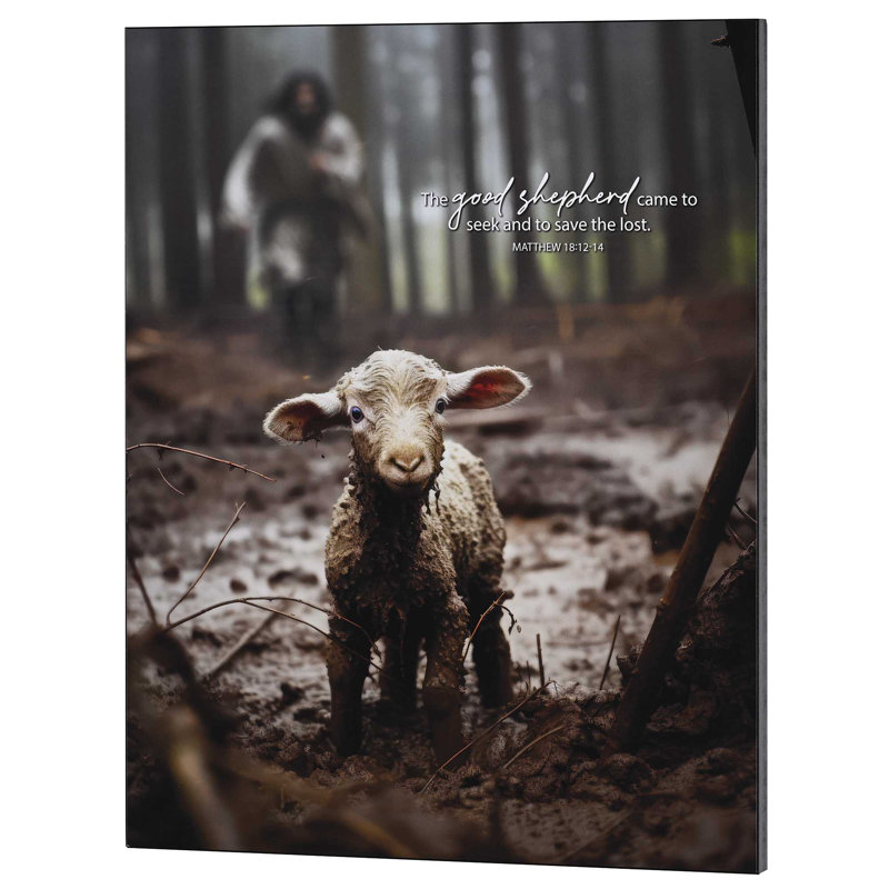 Wall Plaque The Lost Lamb Matt. 18:12-14