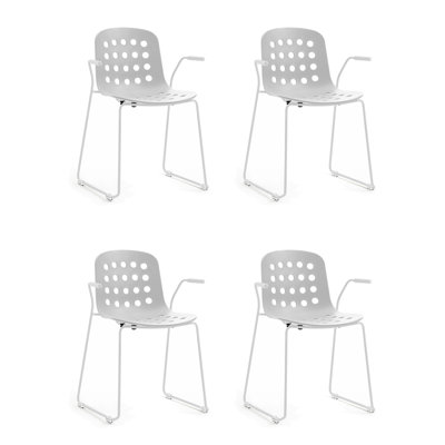 Holi Perforated Stacking Armchair