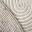 Tapis beige / ivoire en laine / coton tissé à la main Aria-524299068