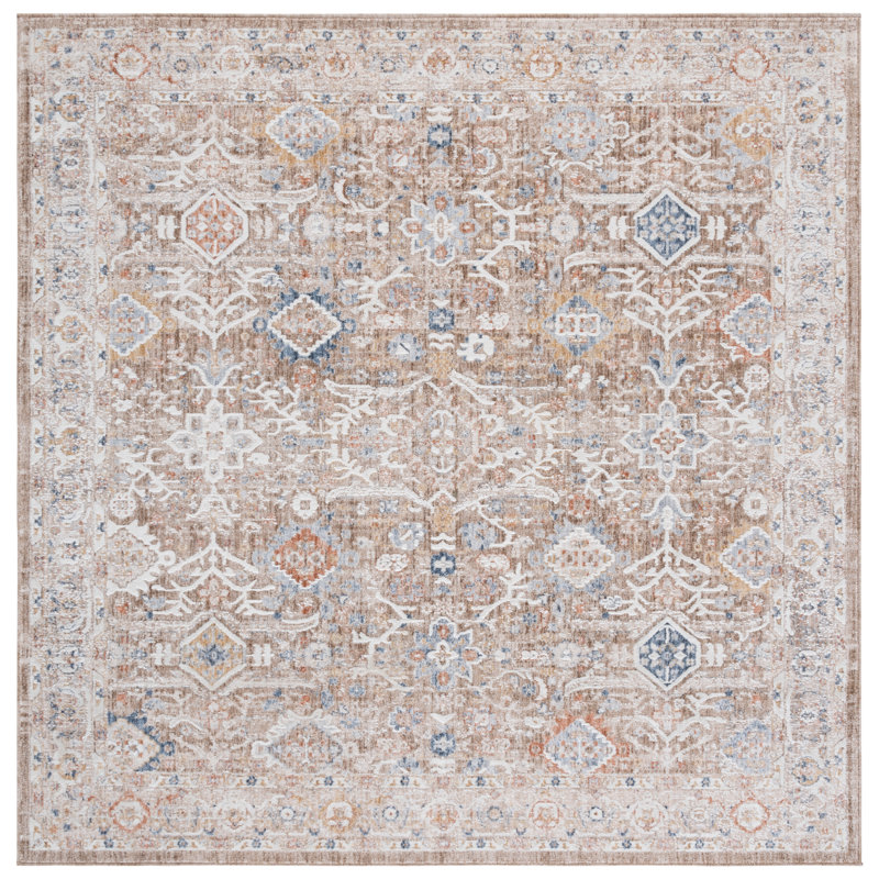 Scarlett 400 Performance Oriental Rug, Square 6'7"
