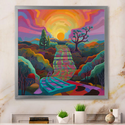 «Stairway To The Sun», impression sur toile