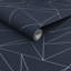 Geometric Metallic Wallpaper Double Roll-1040464338