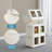 8.4Gal Foldable Plastic Storage Bins with Lids and Wheels-1208410472