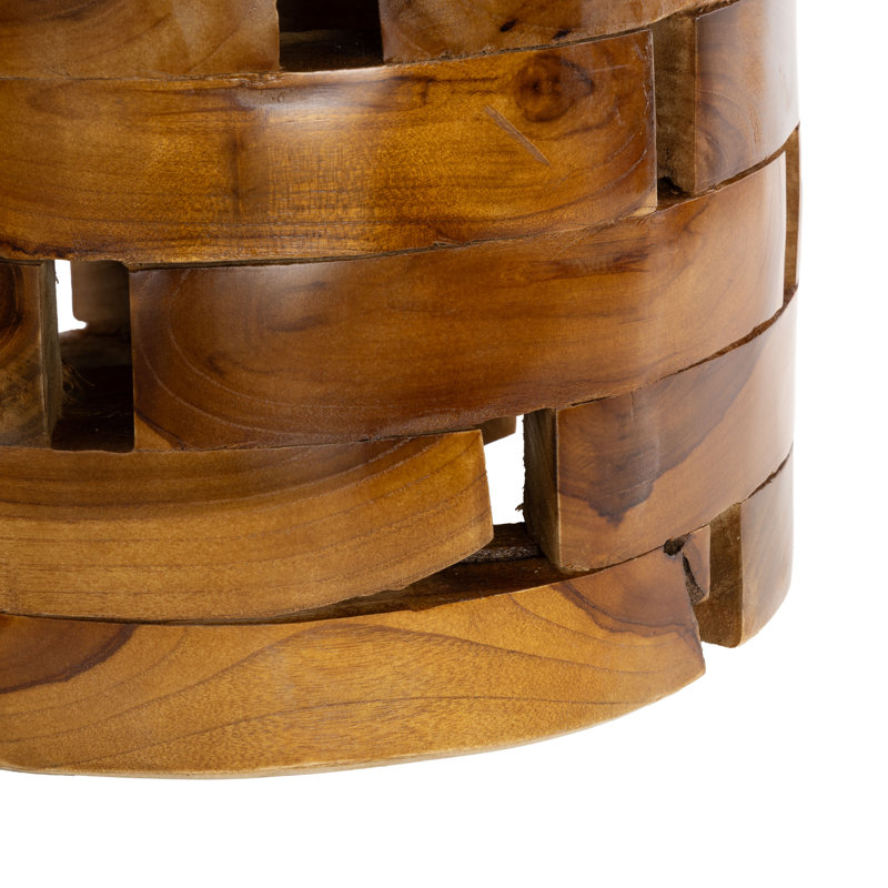 Table d'appoint Dovray, Brun clair