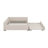 Upholstered Platform Bed with USB and Twin Size Trundle-94375232