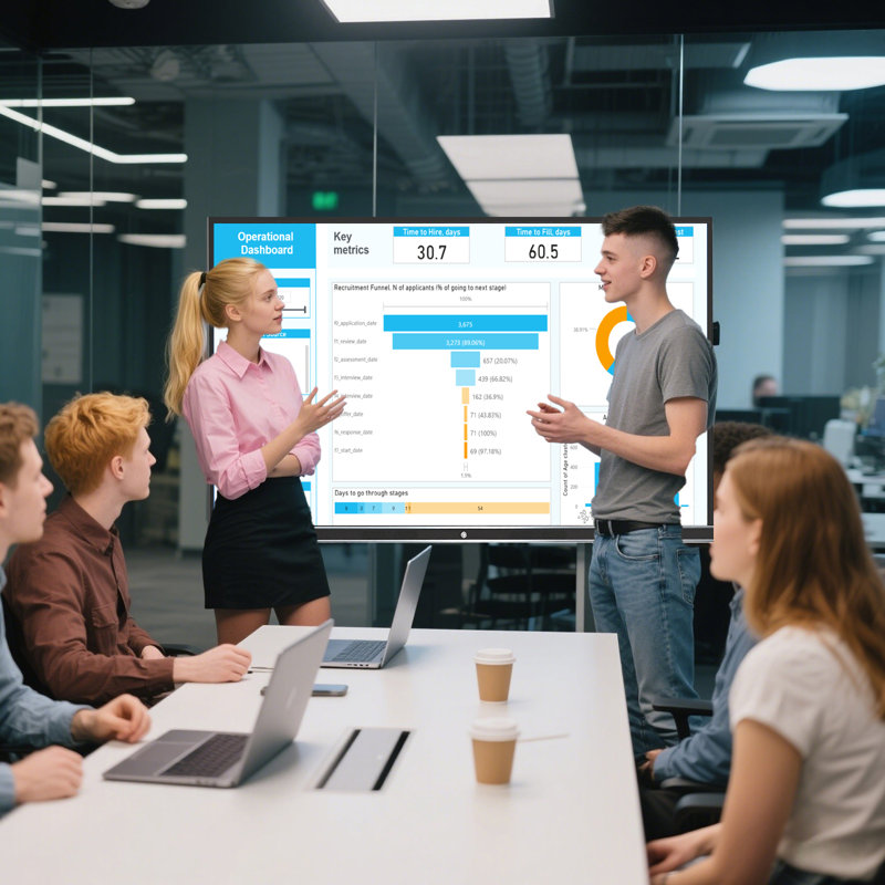 JYXCN Smart Board 49 pouces, révolutionnez votre espace! Tableau blanc interactif tactile à écran tactile avec système double et partage de nuage pour l'éducation et le bureau